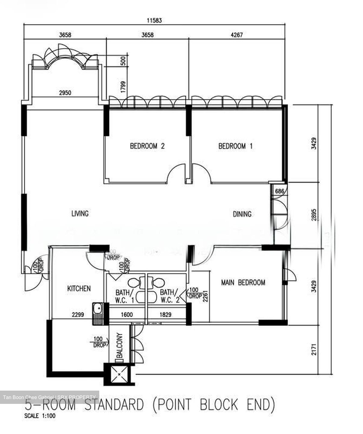 Blk 5 Farrer Gardens (Bukit Timah), HDB 5 Rooms #576658081
